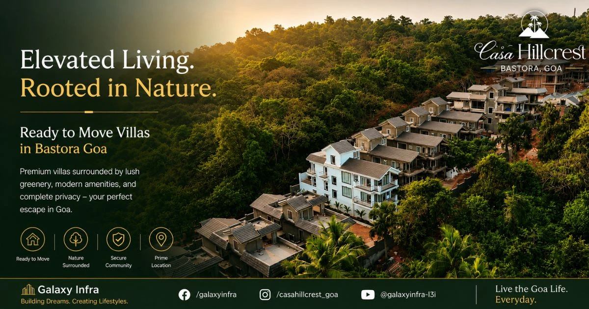 Buy Luxury Villa in North Goa Near Beach | Galaxy Infra