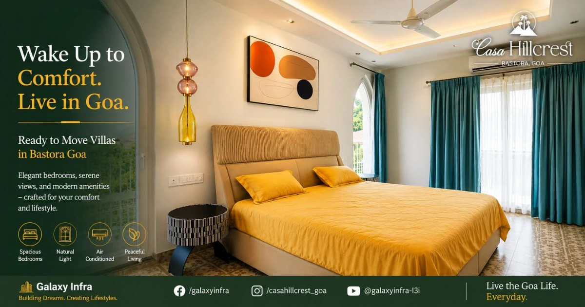 Villas with Scenic Views in Bastora Goa | Galaxy Infra
